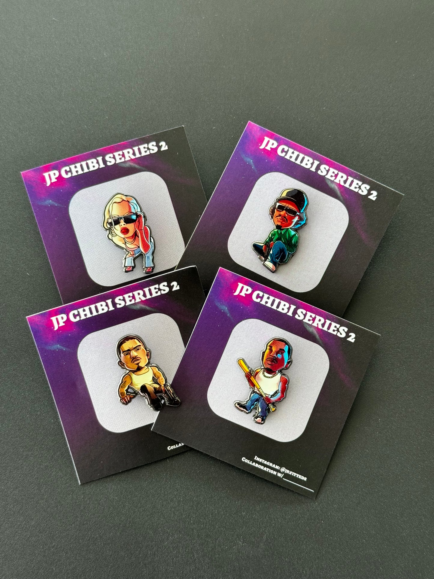 JP CHIBI GTA PIN PACK